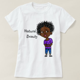 Natuurlijke schoonheid van vrouwen t-shirt