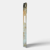 Natuurlijke schors, kleurrijk sinaasappel en grijs Case-Mate iPhone case (Achterkant / Rechts)
