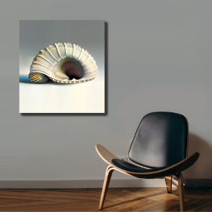 Natuurlijke Shell Wall Hanging Canvas Afdruk