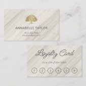 Natuurlijke Spa Klantenkaartje (Voorkant / Achterkant)