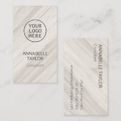 Natuurlijke Spa naam Visitekaartje (Voorkant / Achterkant)