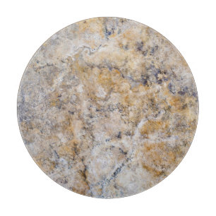 Natuurlijke steenbuis van glas snijplank
