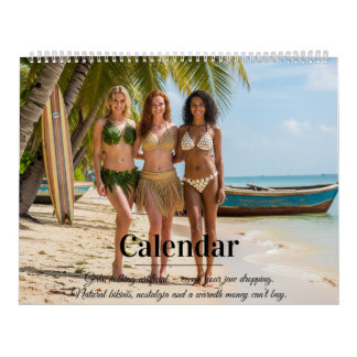 Natuurlijke strandkalender 2026 – Elegant & Speels Kalender