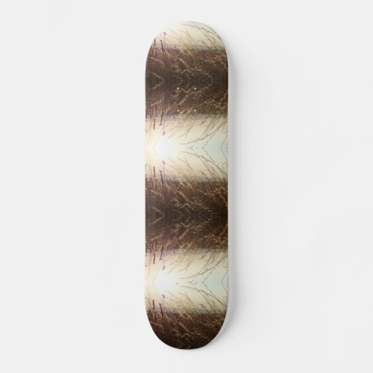 Natuurlijke strepen skateboard (Voorkant)
