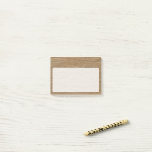 Natuurlijke Tan Sandstone Kijk achtergrond Post-it® Notes (Op bureau)