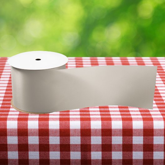 Natuurlijke vaste Linnkleur Lint