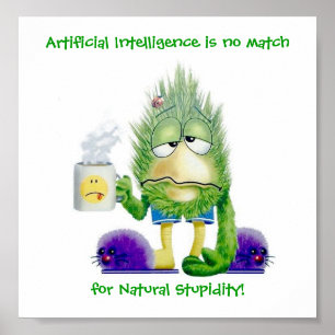 Natuurlijke vochtigheid poster