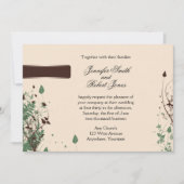 Natuurlijke weddenschap in Ivoorkust en bruine bru Kaart (Voorkant)