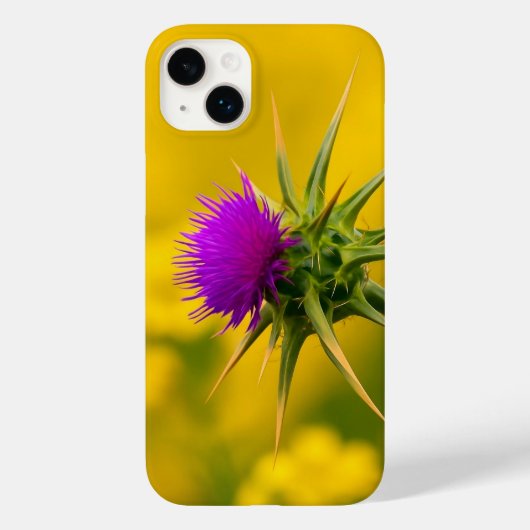 Natuur's Armour - Bold Flower Phone Case (Achterkant)