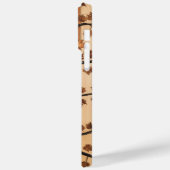 Natuur's Art: Houten Plank Tree Mozaïek Telefoonho Case-Mate iPhone Case (Achterkant / Links)