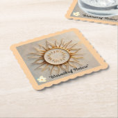 "Natuur's Brilliance" Kartonnen Onderzetters (Gebogen)