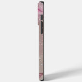 Natuur's Canvas: Vlinder & Bloem iPad Case (Achterkant / Links)