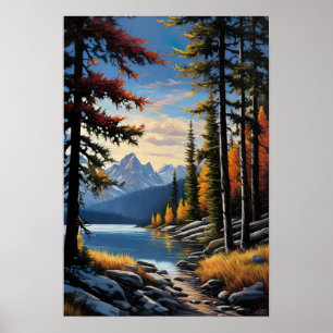 Natuur's Haven, Stilte bij het meer Poster