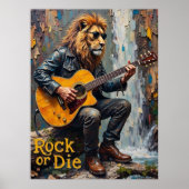 Natuur's Stage: Lion's Jam Poster (Voorkant)