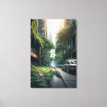 Natuur's Stille Herovering Post-Apocalyptisch