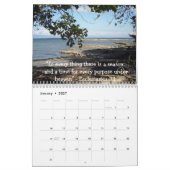 Natuurscènes Schriftuur voor 2013 Kalender (Jan 2027)