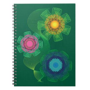 Natuurvormen en lijnpatronen notitieboek