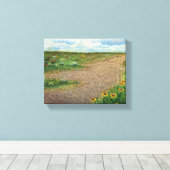 Natuurwandeling Canvas Afdruk (Insitu (Houten vloer))