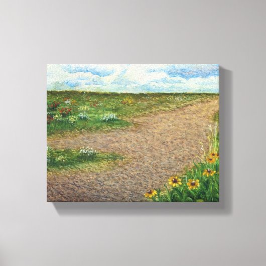 Natuurwandeling Canvas Afdruk (Voorkant)
