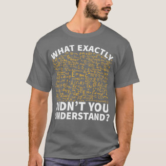 Natuurwetenschappen leraar t-shirt
