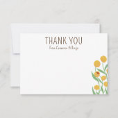 Natuurwonder Dankjewel Briefpapier Landschapscorre Bedankkaart (Voorkant)