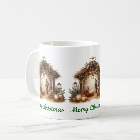 Natvity Coffee Mok (Voorkant links)