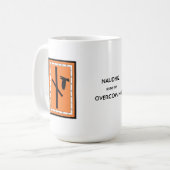 Naudhiz Rune Mug - Surmonter ! (Devant gauche)