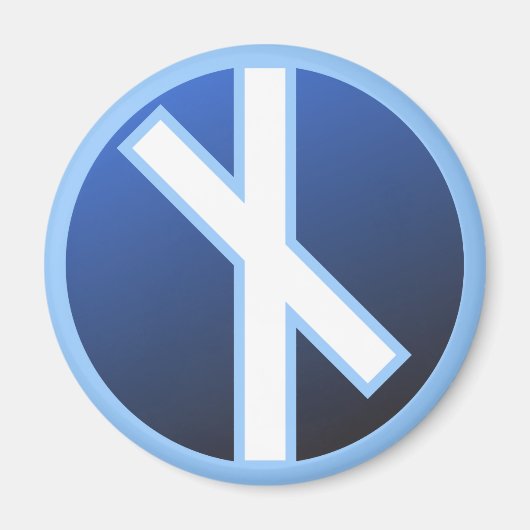 Naudiz Rune Magneet (Voorkant)