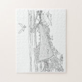 Naufrage Farr Bay Écosse Puzzle (Vertical)