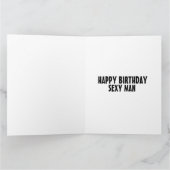 NAUGHTL sale ANNIVERSAIRE POUR CARTES DE MARI (Intérieur)