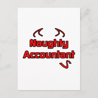 Naughty Accountant Briefkaart