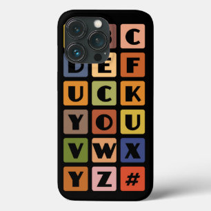 Naughty Alphabets Blackberry Bold hoesje