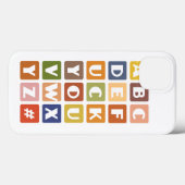 Naughty Alphabets coque iphone (Verso (horizontal))