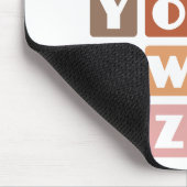 Naughty Alphabets mousepad Muismat (Hoek)