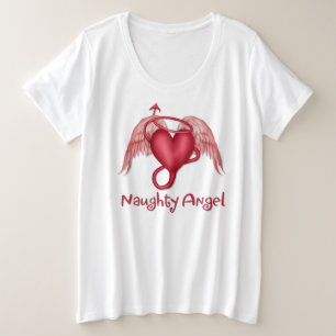 Naughty Angel Grote Maat T-shirt
