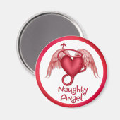 Naughty Angel Magneet (Voorkant / Achterkant)