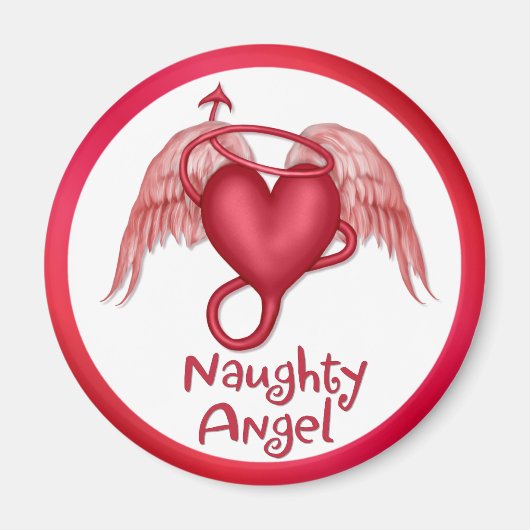 Naughty Angel Magneet (Voorkant)