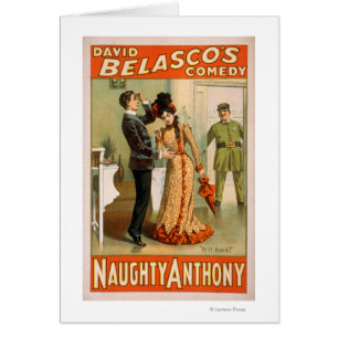 Naughty Anthony "Het weer" theaterPoster