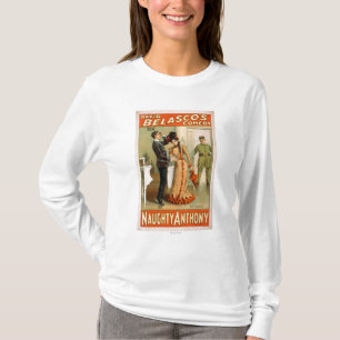 Naughty Anthony "Het weer" theaterPoster T-shirt