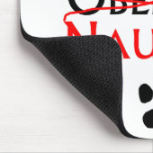 Naughty Basset Hound Muismat (Hoek)