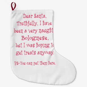 Naughty Bolognese Grote Kerstsok