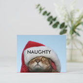 NAUGHTY BRIEFKAART (Staand voorkant)