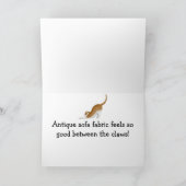 Naughty Canch Cats Carte d'anniversaire (Intérieur)