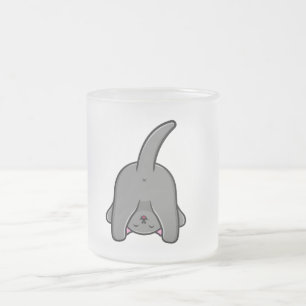 NAUGHTY CAT BACK DESIGN MATGLAS KOFFIEMOK