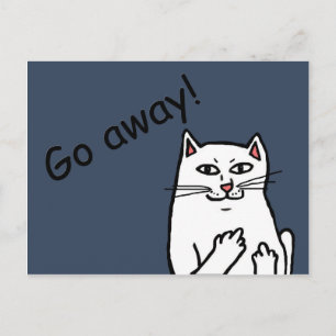 Naughty Cat Briefkaart