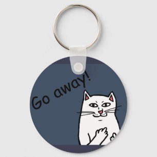 Naughty Cat Sleutelhanger