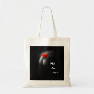 Naughty Cheeky Christmas Shopper Bag Canvas Tas