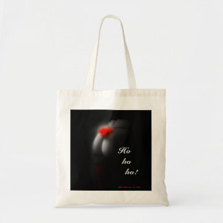 Naughty Cheeky Christmas Shopper Bag Canvas Tas