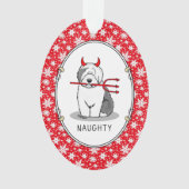 Naughty Devil Old English Sheepdog (Gris 1) (devant)