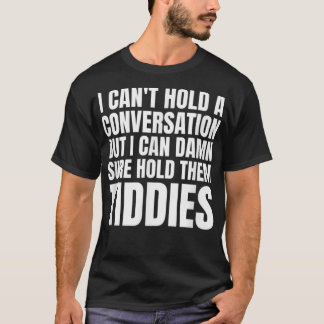 Naughty Dirty Joke MMamma Milkers Tiddies Funny Ad T-shirt